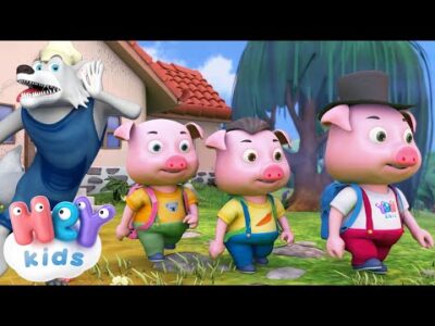 A három kismalac és a farkas  🐺 Magyar tündérmesék – HeyKids