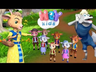 A hét kecskegida és a farkas 🐺 Magyar Népmesék – HeyKids