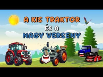 A kis traktor és a nagy verseny #gyerekeknek #mese #magyar #mese magyarul #fejlesztő