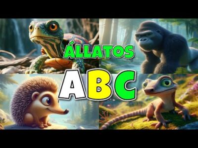 Állatos ABC #gyerekeknek #fejlesztőjáték #ovi #abc #állatok #ismeretterjesztő #tanulás
