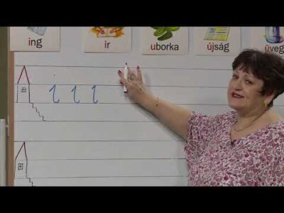 Az írott kisbetűk tanulása: i, í, u, ú, ü, ű, v