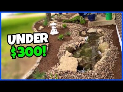 DIY Budget Pond Build For Under $300!