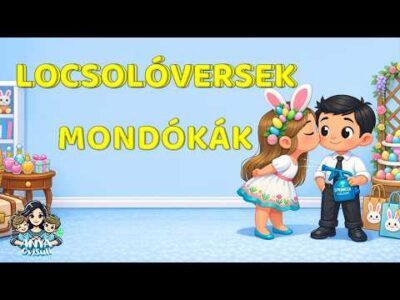 🐰💦Locsolóversek gyerekeknek – húsvéti mondókák🐰💦 #gyerekeknek #beszédfejlesztés #ünnep #oktatás