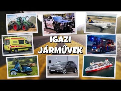 Közlekedési eszközök #gyerekeknek #ovi #fejlesztés #auto #vonatok #rendőrauto #hajó #helikopter
