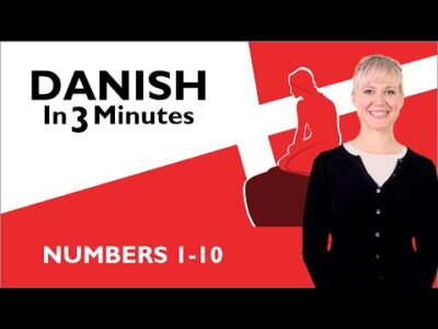 Learn Danish – Numbers 1-10
