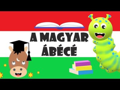 Magyar ÁBÉCÉ nagybetűs változat (betűk-hívóképek-szavak) – Hungarian alphabet