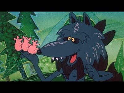 Magyar népmesék: Tréfás farkas