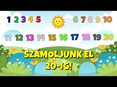 Számok tanulása 20-ig!🤓 #számolás #számok #gyerekeknek #tanulás #fejlesztőjáték