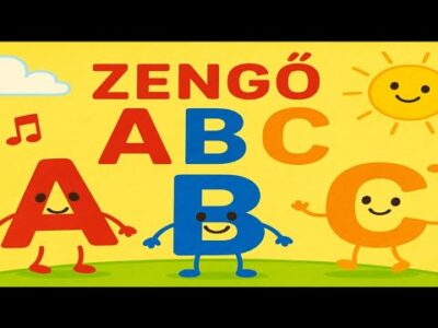 Zengő ABC, Vidám gyerekdal az ábécéről | Betűk tanulása énekkel #baby #cartoon #gyerekdalok #abcd
